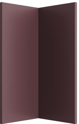Epoq Trend Burgundy dør til benkehjørneskap til kjøkken