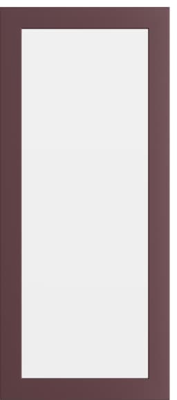 Epoq Trend Burgundy glassdør til kjøkken 40x92
