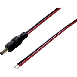 TRU COMPONENTS DC-kabel DC-stiftdon - Öppen ände 3.5 mm