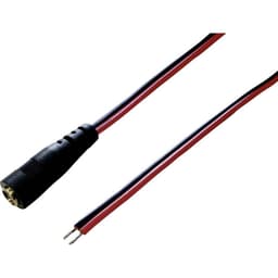 TRU COMPONENTS DC-kabel - 5.50 mm 2.10 mm 30.00 cm 1 st