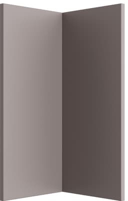 Epoq Trend Violet Taupe pohjakulman kaapinovi keittiöön