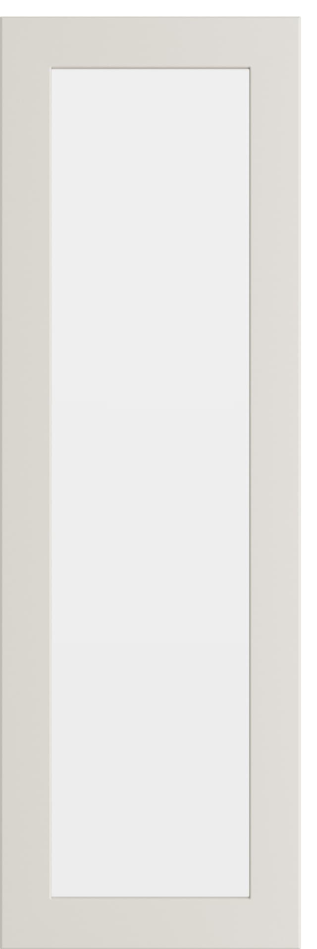 Epoq Trend Warm White skapdør i glass til kjøkken 30x92 cm
