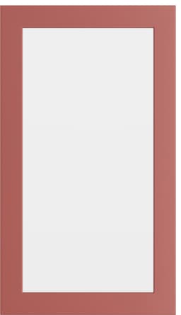 Epoq Trend Red Coral glaskøkkenlåge 40x70 cm