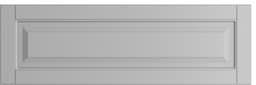 Epoq Heritage skuffefront til kjøkken 80x26 (lys grå)