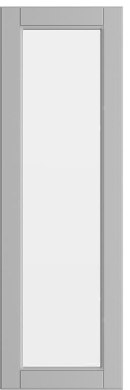 Epoq Heritage glassdør til kjøkken 30x92 (lys grå)