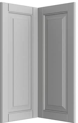 Epoq Heritage hjørnedør benk til kjøkken (light grey)