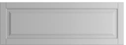Epoq Heritage skuffepanel til øverste skuffe 100x35 (light grey)