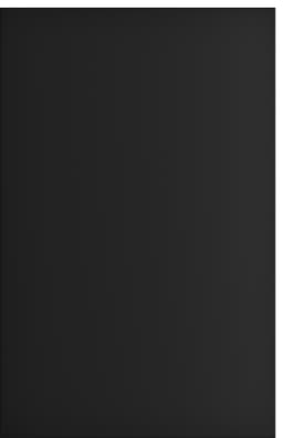 Epoq Pure Matt dørfront til kjøkken 45x70 (sort)