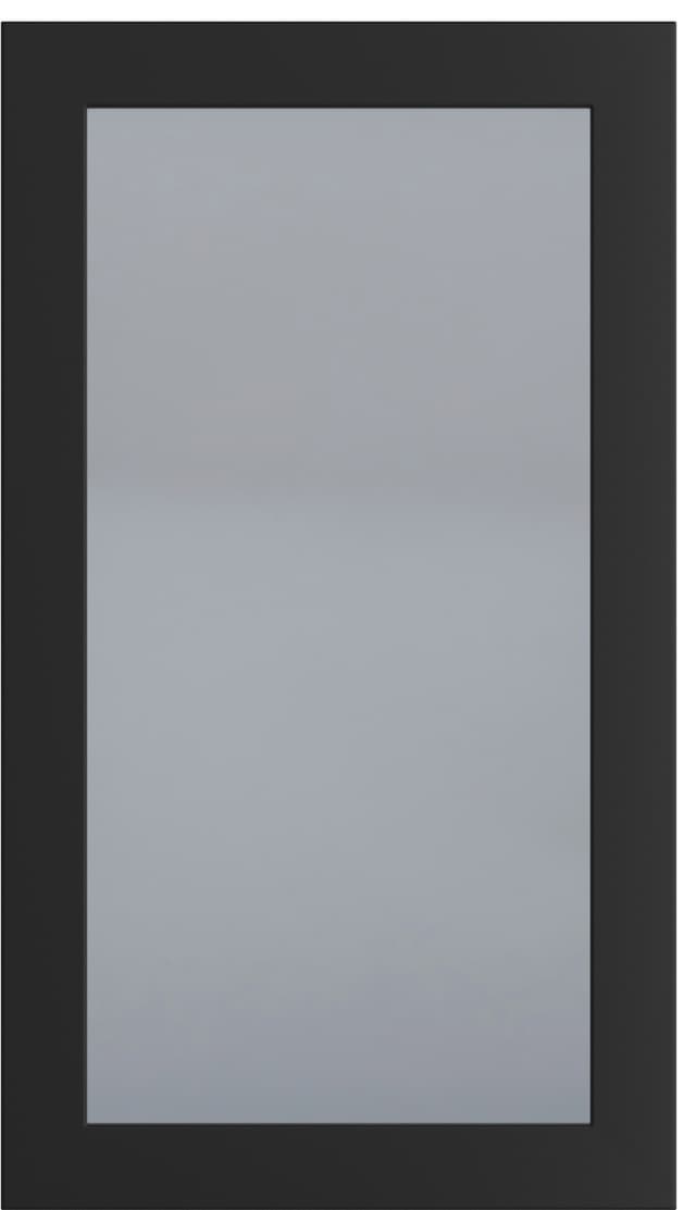 Epoq Pure glassdør 40x70 (matt sort)