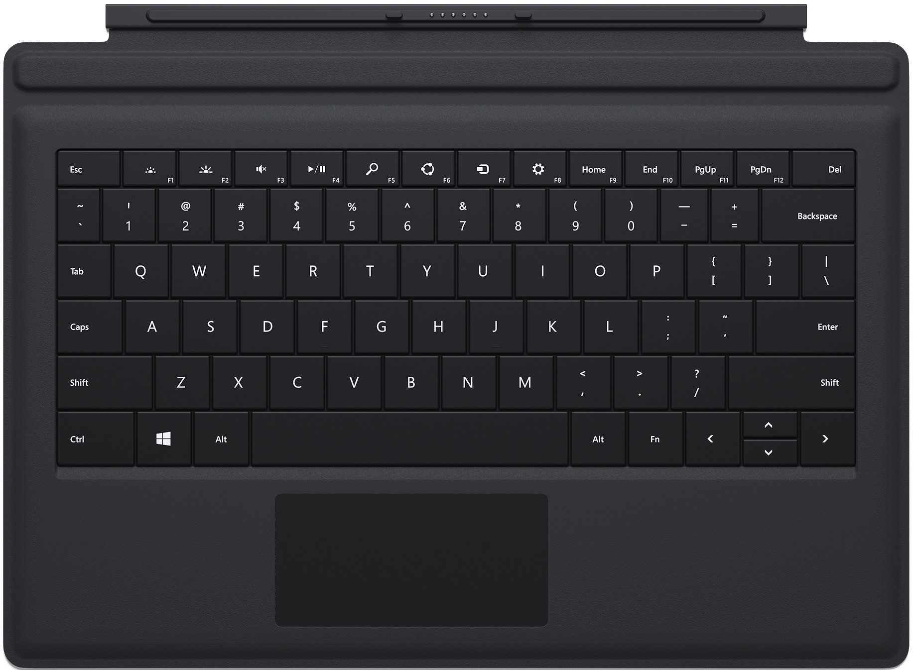 Surface Pro 3 Type Cover -suoja (musta)