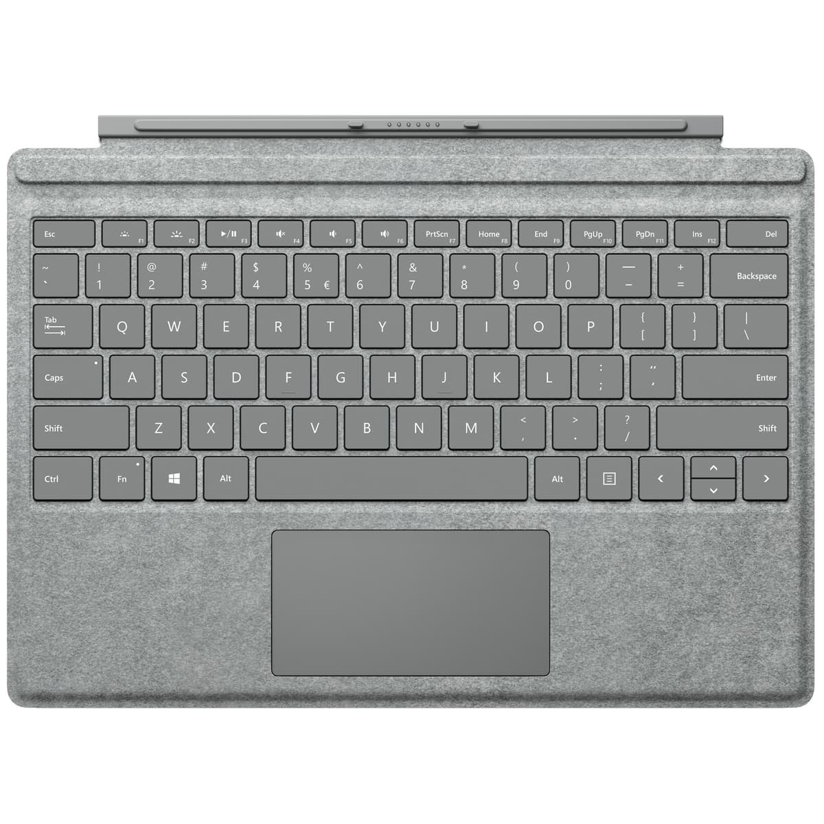 Surface Pro 4 Type Cover (grå Alcantara) Elgiganten