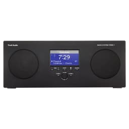 Tivoli Audio Music System3+ bærbar klokkeradio (sort)