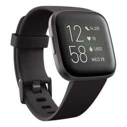 Fitbit Versa 2, Pulsklocka Black/Carbon