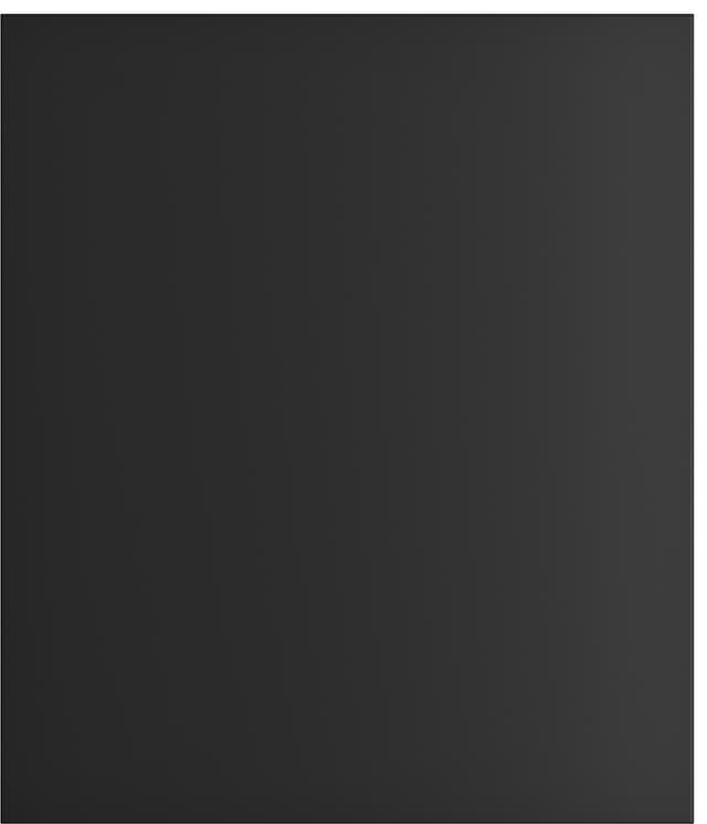 Epoq Pure Matt dørfront til kjøkken 60x70 (sort)