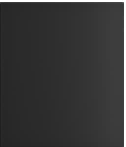 Epoq Pure Matt skabslåge 60x70 til køkken (sort)