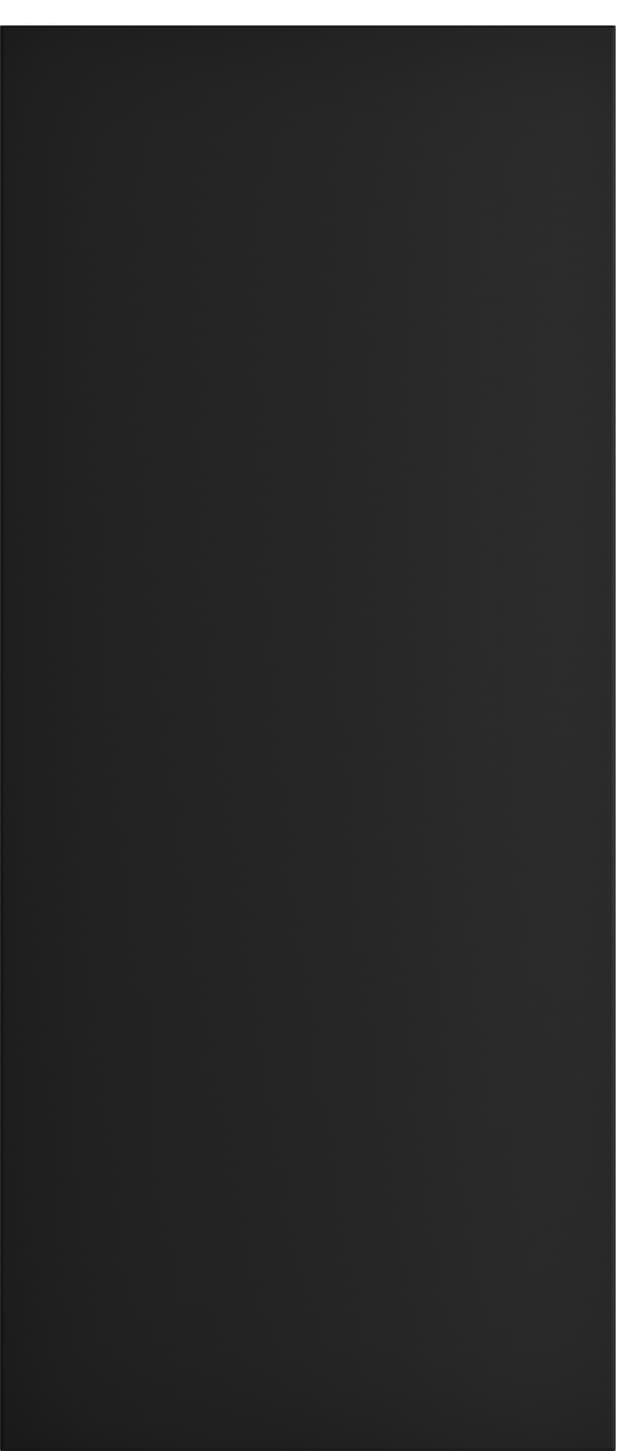 Epoq Pure Matt dørfront til kjøkken 40x92 (sort)