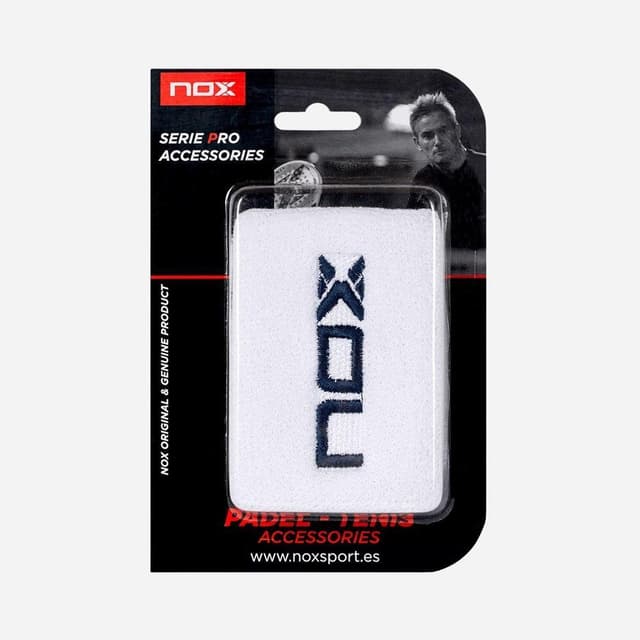 Nox Wristband/Svettband 7 Colors, Wristband/Svettband Vit/Navy Onesize