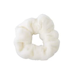 Hår Scrunchy Hair Tie Beige