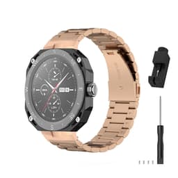 Klokkebånd i rustfritt stål Rose gull Huawei Watch GT Cyber