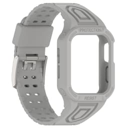 Klokkebånd silikon Grå Apple Watch 38/40/41 mm