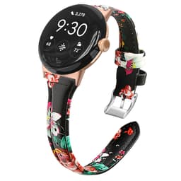 Klokkebånd i ekte skinn Flerfarget Google Pixel Watch