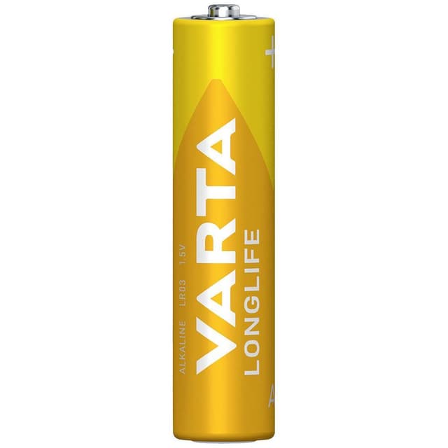 Varta AAA-batteri LONGLIFE AAA Bli 4 Alkali-mangan 1200