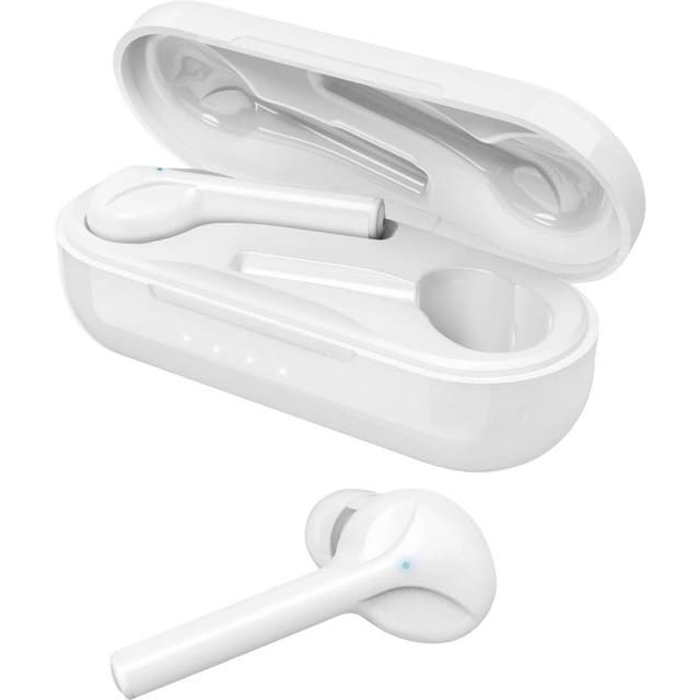 Hama Spirit Go In Ear hovedtelefoner Bluetooth® Hvid