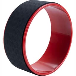 vidaXL Yogahjul 30 cm svart och röd