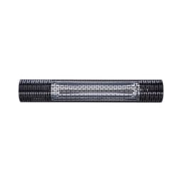 WISHCO PRO 1500 m/varmeregulering og fjernkontrol, Svart