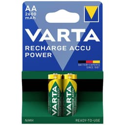Varta RECH.AC.Power AA2600mAh BLI2 Laddbart batteri AA