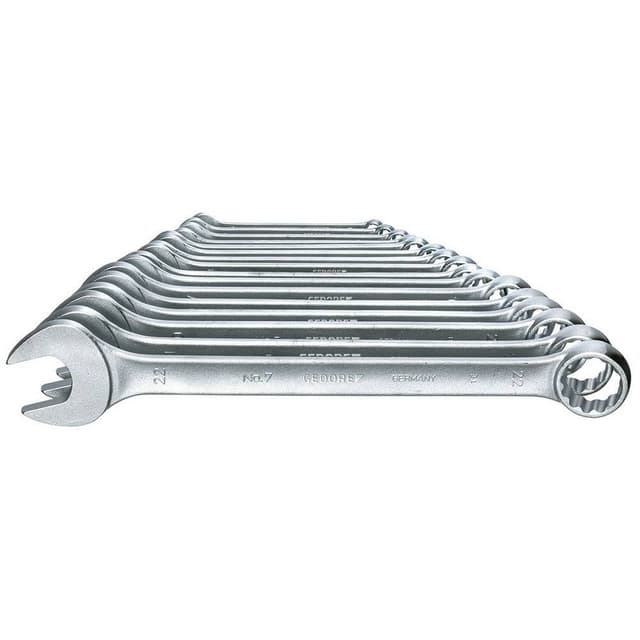 Ringskruvnyckelsats 17 delar 6 - 22 mm Gedore 6093580