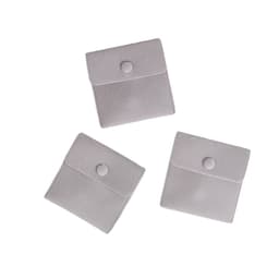 Korulaukut Korupussit 10 kpl Harmaa 7x7x0.5 cm