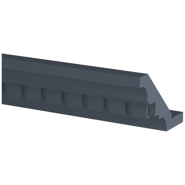 Epoq Heritage herskapelig kronlist 220 cm (Blue Grey)