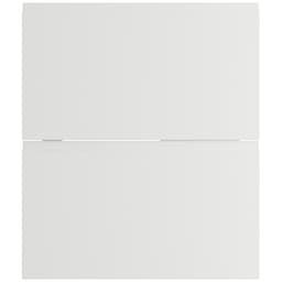Epoq Integra låge til opvaskemaskine i 2 dele 60x70 til køkken (chalk)