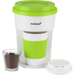 Korona 12203 ToGo Kaffebryggare Grön, Vit