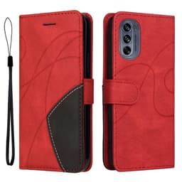 KT Plånboksfodral till Motorola Moto G62 - Röd