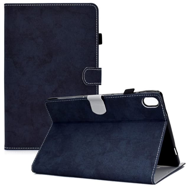 For iPad 10.9 2022 Sammenleggbar Veske Kortholder - Mørkeblå
