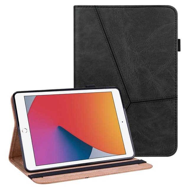 För iPad 10.2 (2021)/(2020)/(2019) Vikbart fodral - Svart