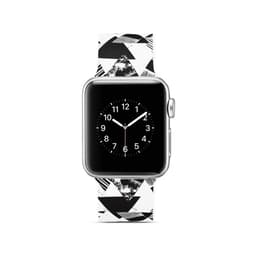 Silicone klockrem för Apple Watch 4 40mm, 3/2/1 38mm - Triangle Pattern