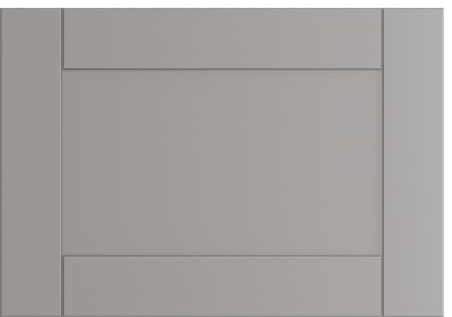 Epoq Shaker ylälaatikon etuosa 50x35 keittiöön (teräksenharmaa)