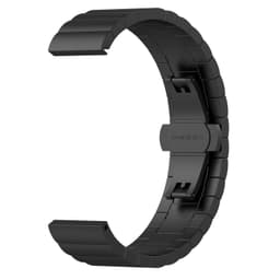 INF Klokkearmbånd i rustfritt stål Sort 1.6 cm Keep B4, Huawei Watch Fit mini, Huawei Band B6, B3, TIMEX TW2T35400, TW2T35900