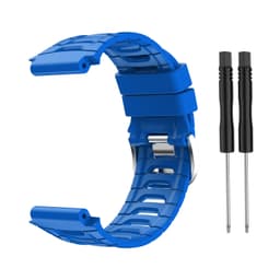 Klokkebånd silikon Blå Garmin 920XT