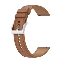 Klockband i läder Lysebrun 22 mm Xiaomi Watch S2