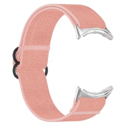 Kellon ranneke nailonia Vaaleanpunainen Google Pixel Watch