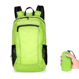 Sammenleggbar tursekk Grønn 20-35 L
