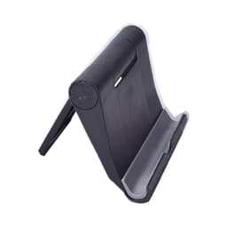 Vikbart ställ för mobil och surfplatta Svart