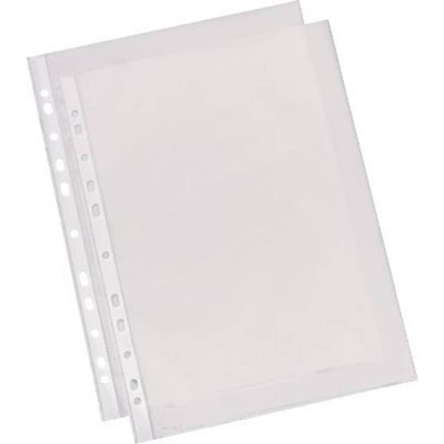 Esselte Plastficka DIN A4 Polypropylen 0.06 mm Glasklar