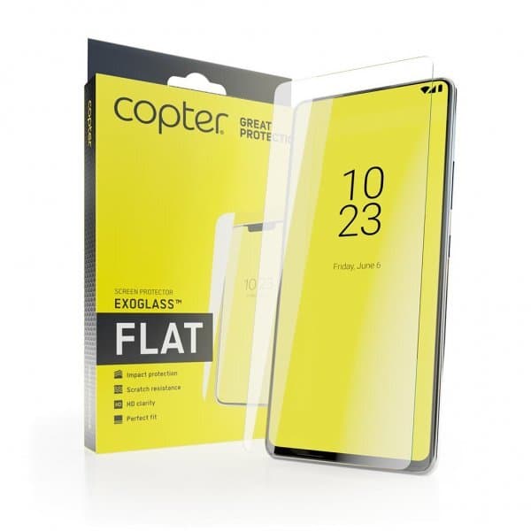 Copter Samsung Galaxy S23 Plus Skjermbeskytter Exoglass Flat
