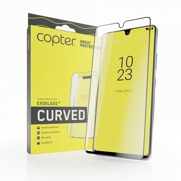 Copter Samsung Galaxy S23 Skjermbeskytter Exoglass Curved