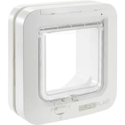 Husdjurslucka SureFlap Mikrochip Cat door Vit 1 st